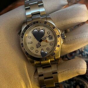 Automatic Stainless Steel Watch - 40mm